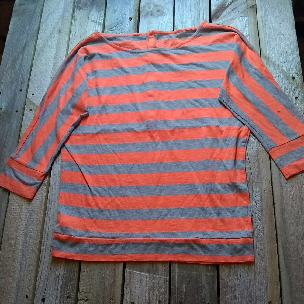 Ann Taylor Boat Neck Blouse